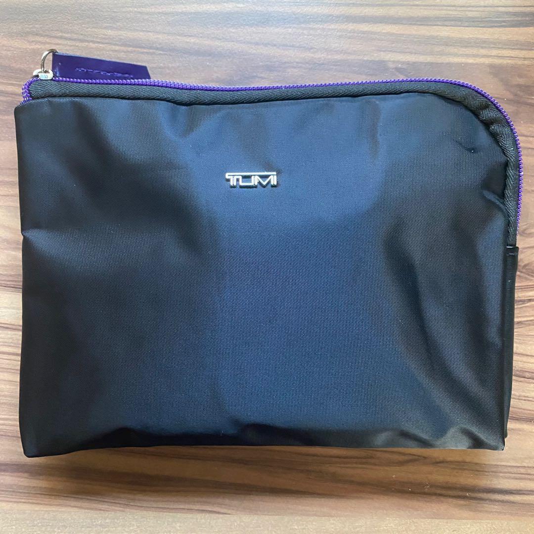 Tumi x Delta Airlines 2020 Curved Edge Black Amenity Kit, Women's