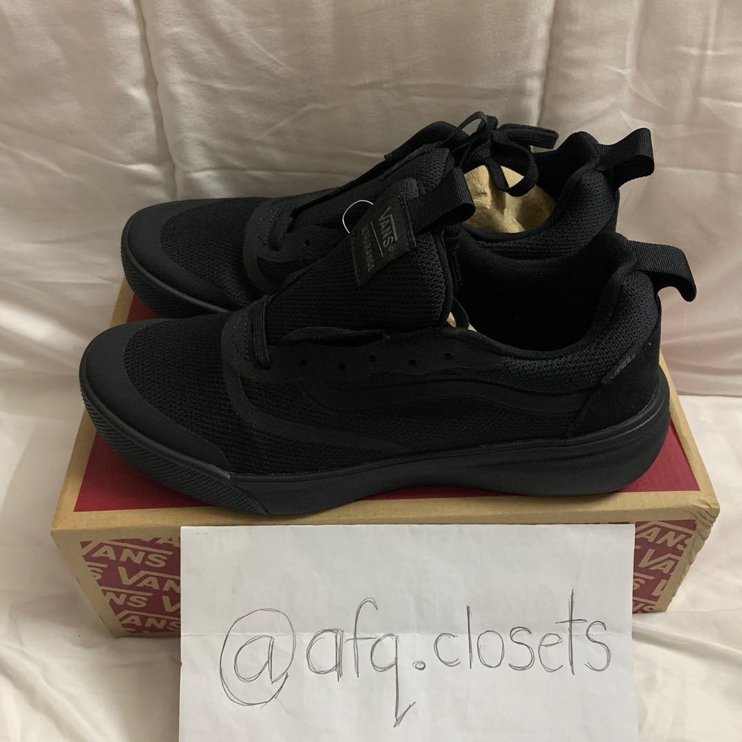 Vans Ultrarange Rapidweld triple black Men s Fashion Footwear