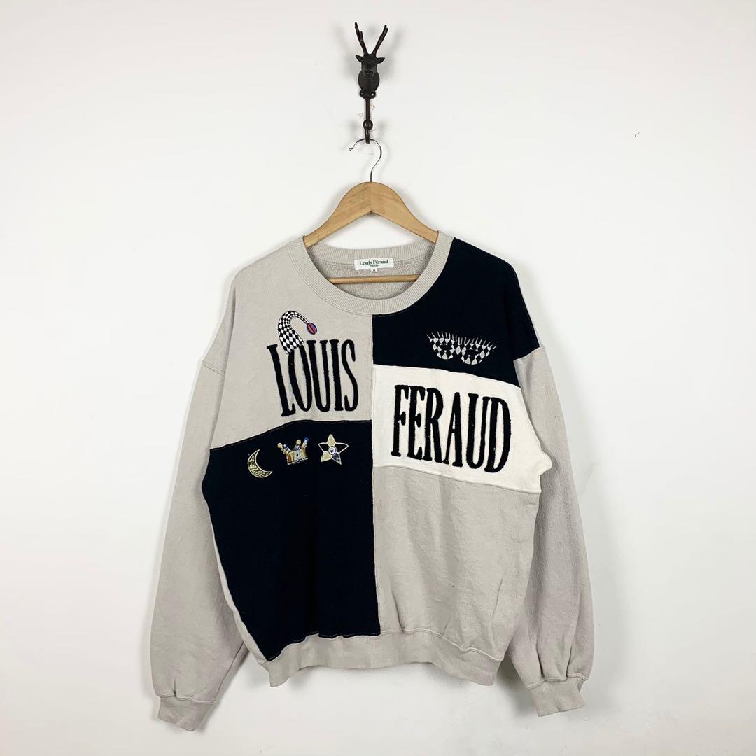 Louis Feraud Paris Vintage Embroidered Sweatshirt