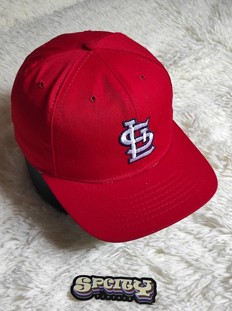 Retro St. Louis Cardinals Mens Trucker Hat Navy Snapback 1965 Logo  Throwback Cap