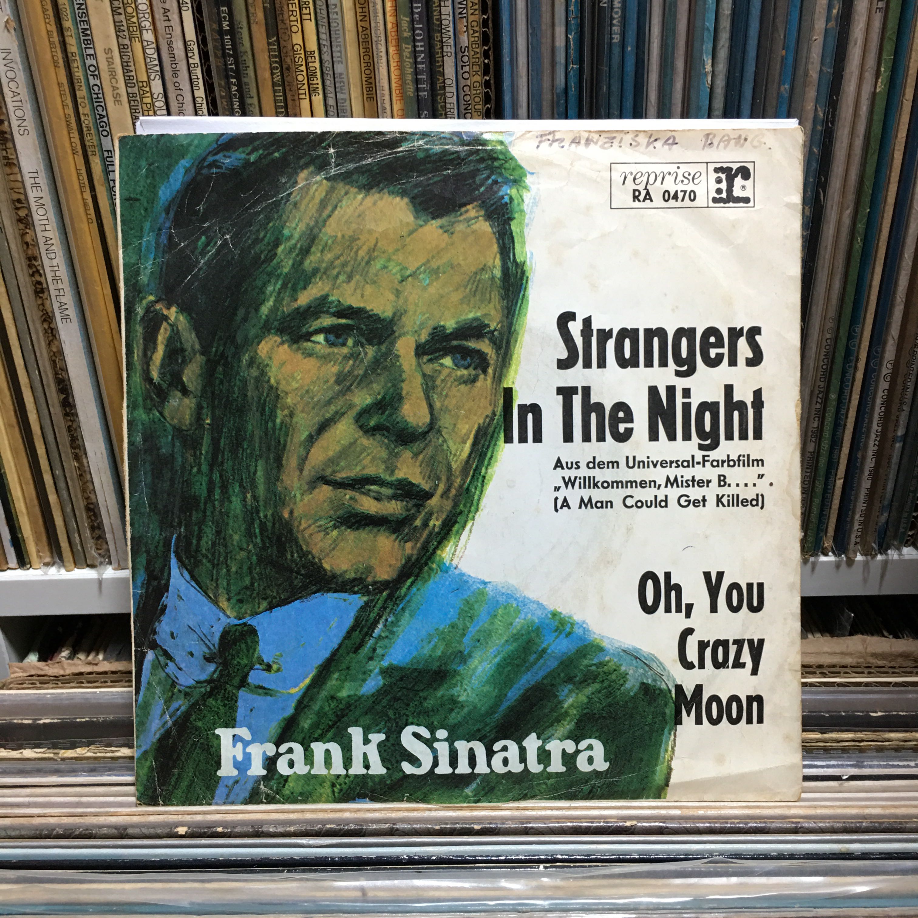 Frank Sinatra – Strangers In The Night (1966, Vinyl) - Discogs