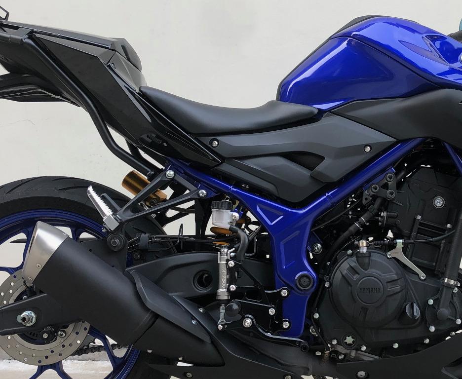 Yamaha MT03 / R3 Rear Seat Cowl (OEM), Motorcycles, Motorcycle