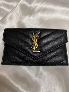 YSL CARDHOLDER (FLAP STYLE WITH CARD SLOTS)