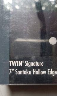 Zwilling Twin Signature hollow edge Santoku knife