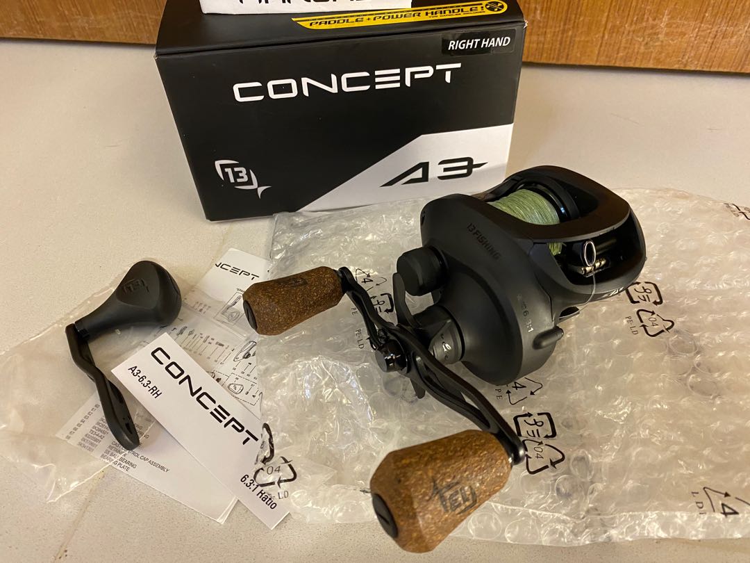13 Fishing Concept A3 Baitcasting BC Reel, Sports Equipment, Fishing on  Carousell