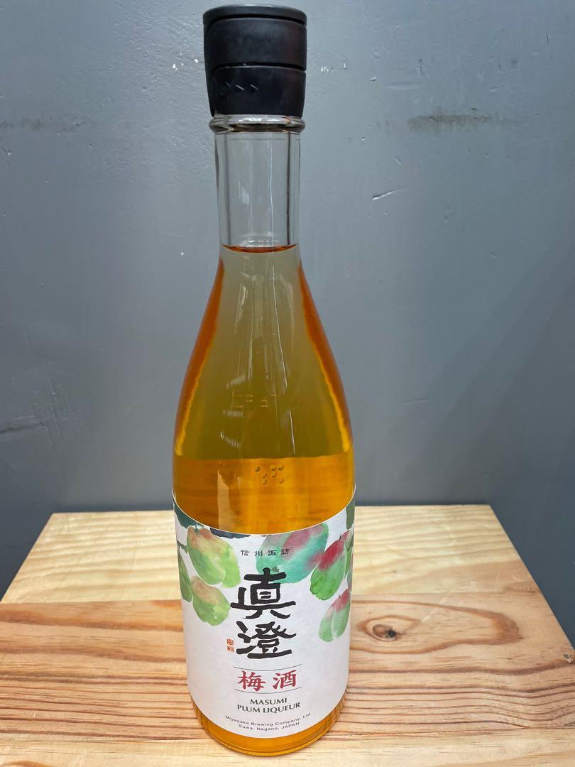 真澄梅酒720ml, 嘢食 嘢飲, 酒精飲料- Carousell