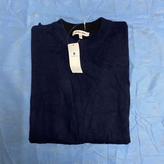 全新 Global Work Sweater in Navy 深藍色上衣/毛衣/冷衫64222193356417110