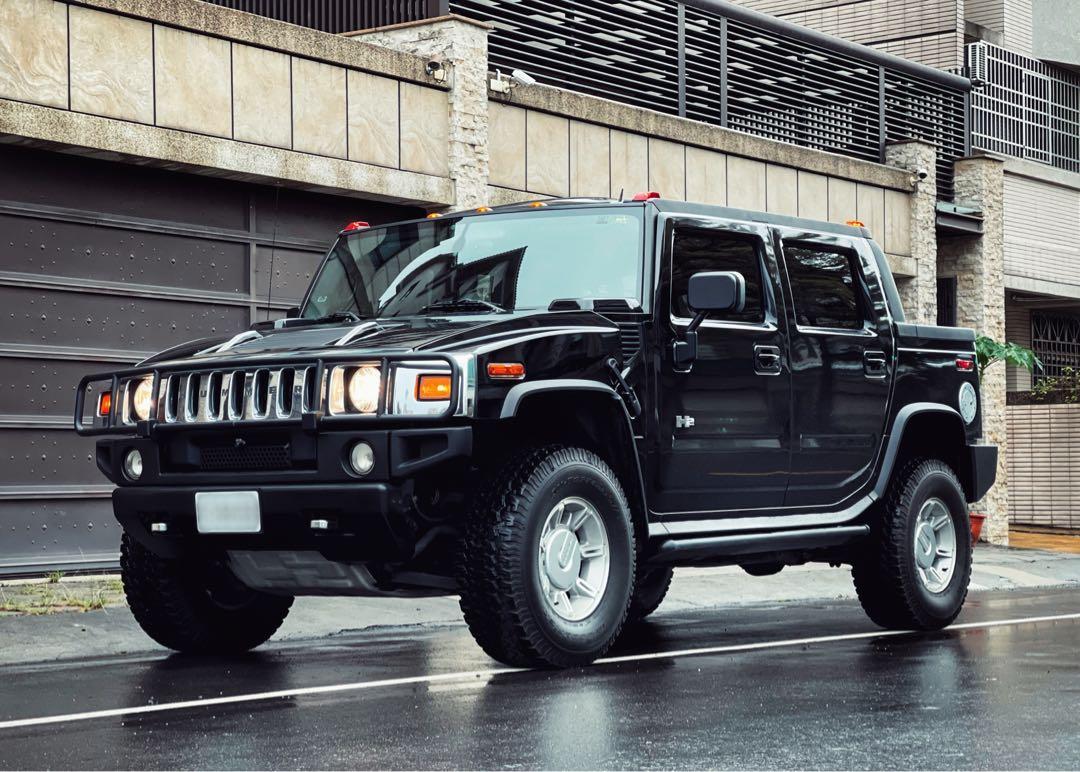 悍馬hummer H2 Sut 貨車版越野車 汽車 汽車出售在旋轉拍賣