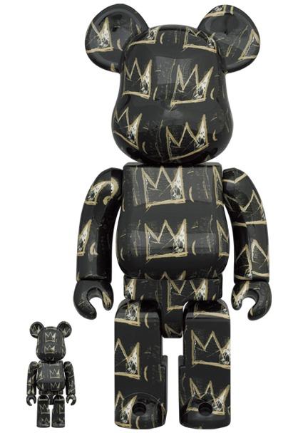 現貨Instock 】 BE@RBRICK JEAN-MICHEL BASQUIAT #8 100％ & 400