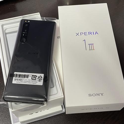 全新港行Sony XPERIA 1 III 512GB 黑色, 手提電話, 手機, Android 安卓 