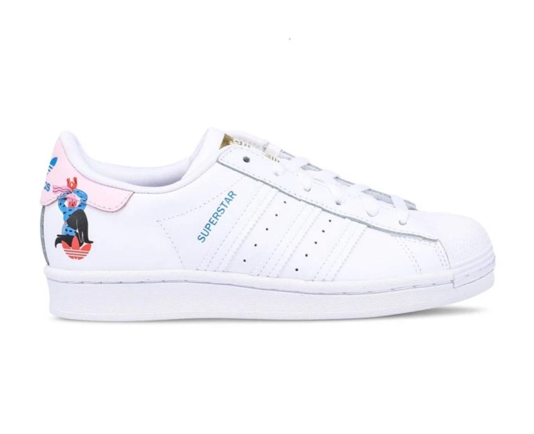 Adidas Superstar Egle, Women's Fashion, Footwear, Sneakers on Carousell