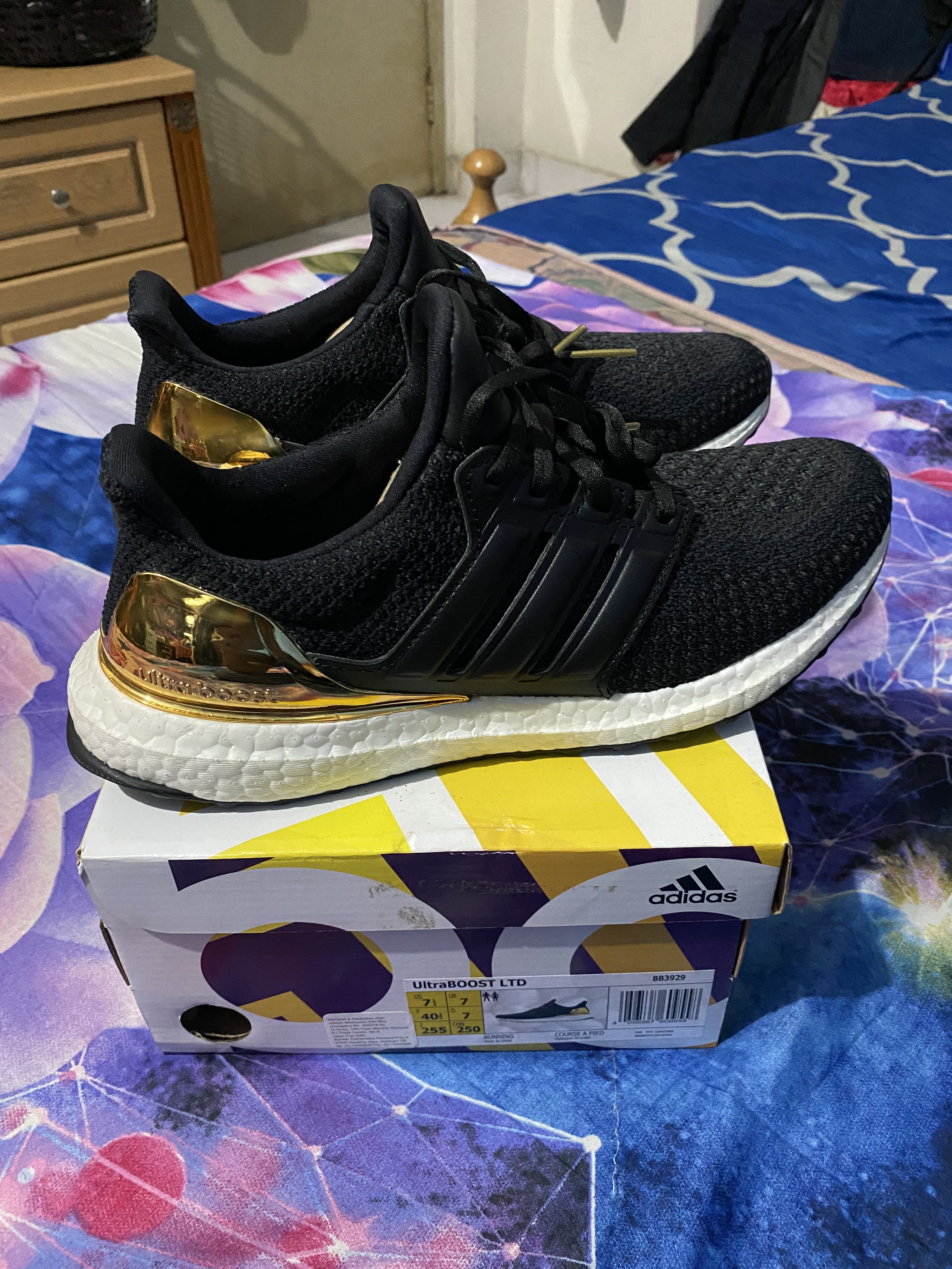 Adidas ultra best sale boost ltd gold