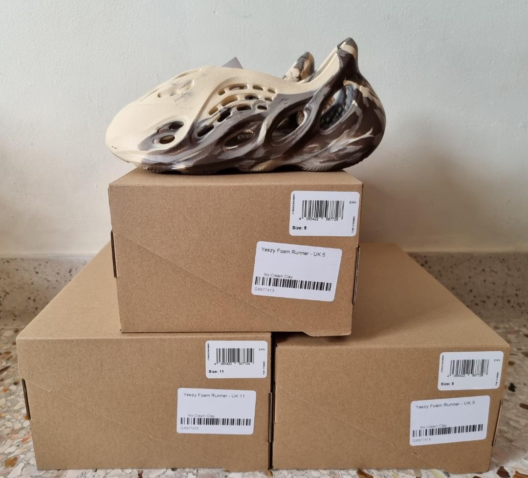 Cream Adidas Yeezy Foam Runner, Size: 41 To 45