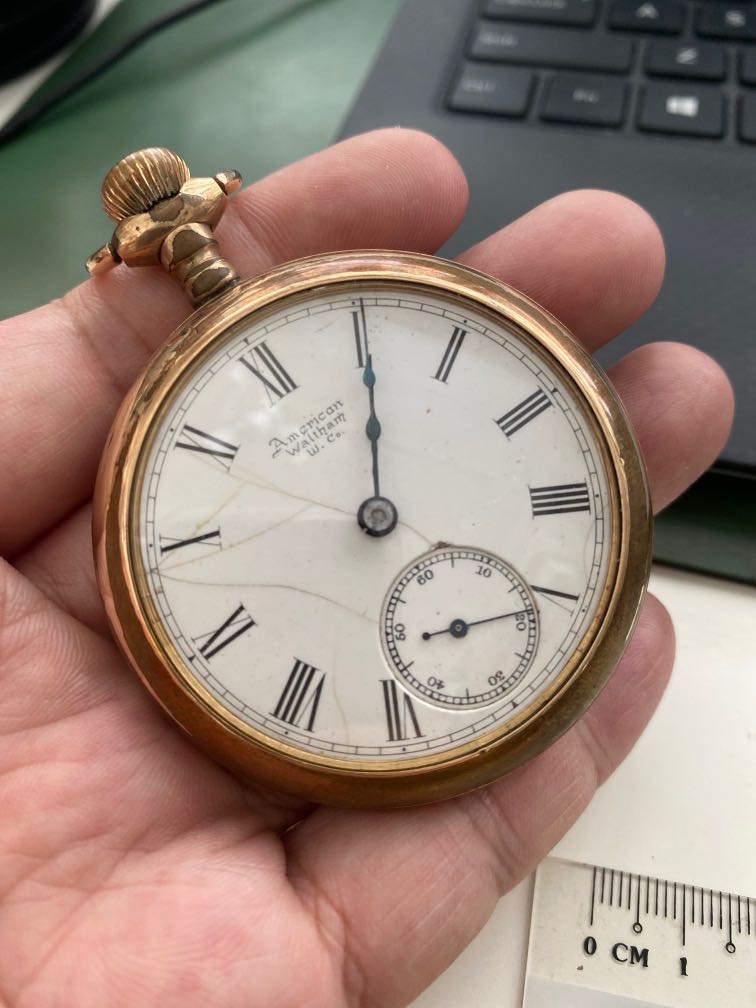 American Waltham co pocket watch large size Luxury Watches on