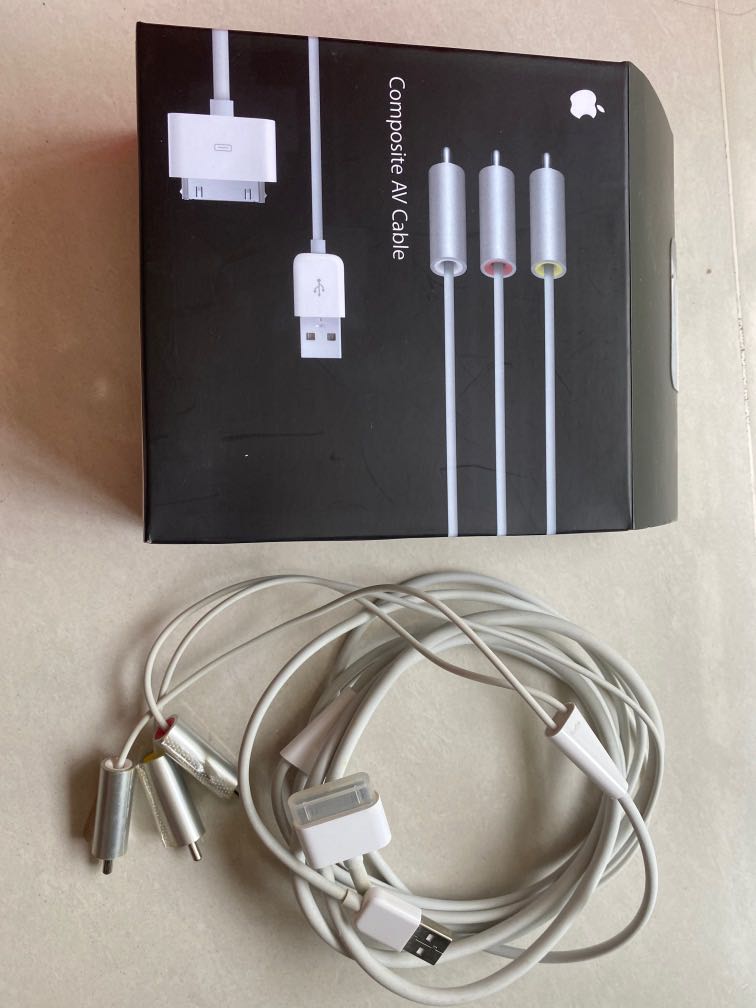 Apple composite cable, Mobile Phones & Gadgets, Mobile & Gadget