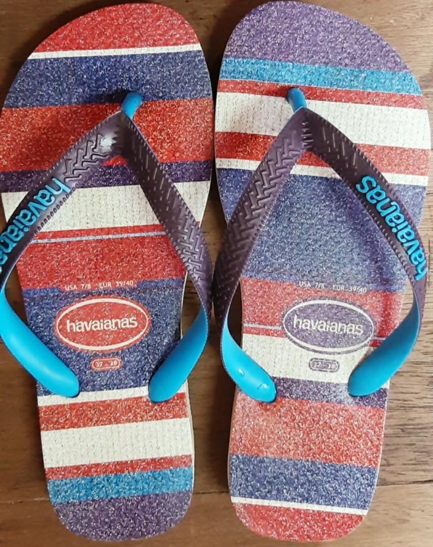 Authentic Havaianas Size 37 38 Women s Fashion Footwear Slippers and slides on Carousell