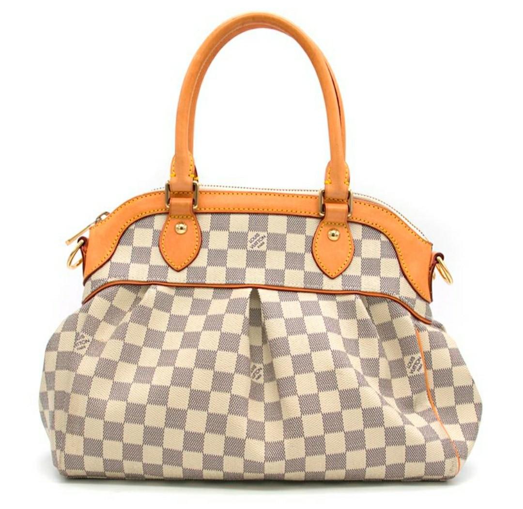 Travel Bag White Louis Vuitton, Luxury, Bags & Wallets on Carousell