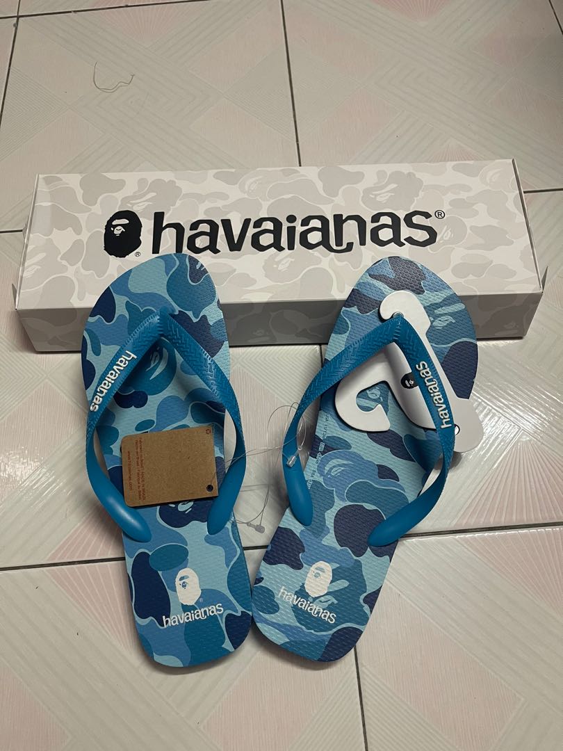 Bape Havaianas Slipper Men s Fashion Footwear Flipflops and