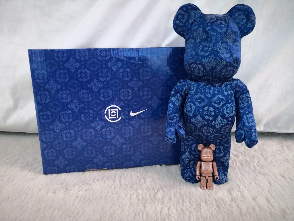 Bearbrick x Clot x Nike 400% + 100% set (Limited Edition