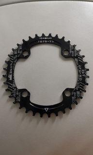 Bicycle crankset gear