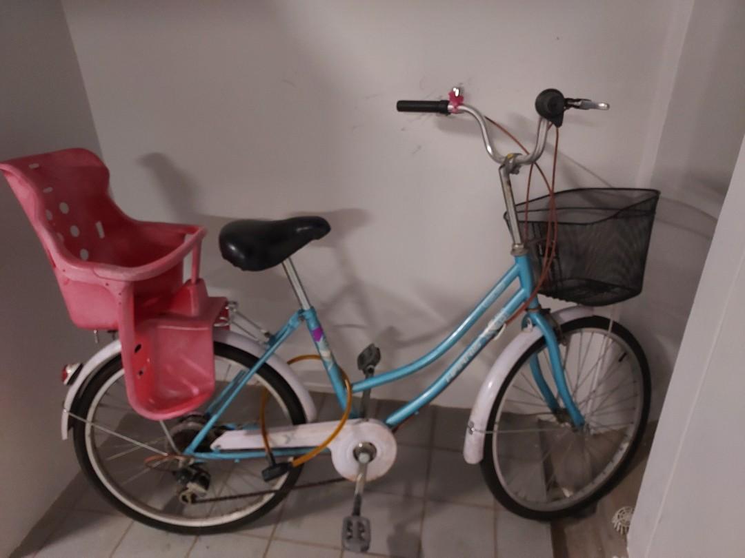 Bicycle with child seat, Sports Equipment, Bicycles & Parts, Bicycles