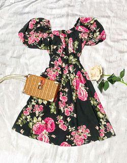 BKK Floral Printed Mini Dress