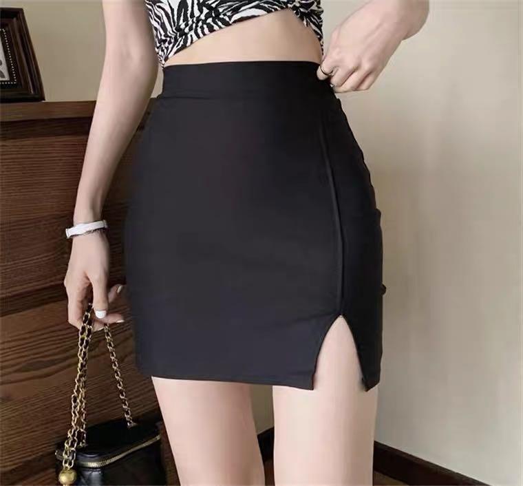 Tight black skirts deals