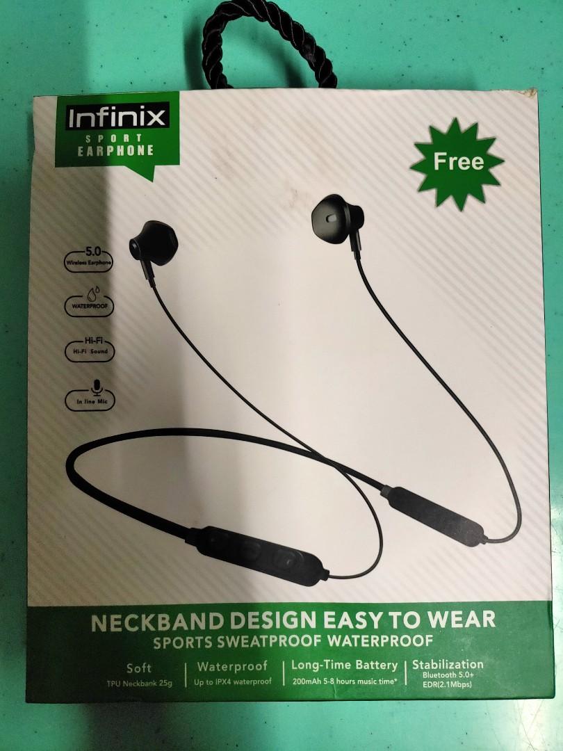 BNew Bluetooth infinix Earphones