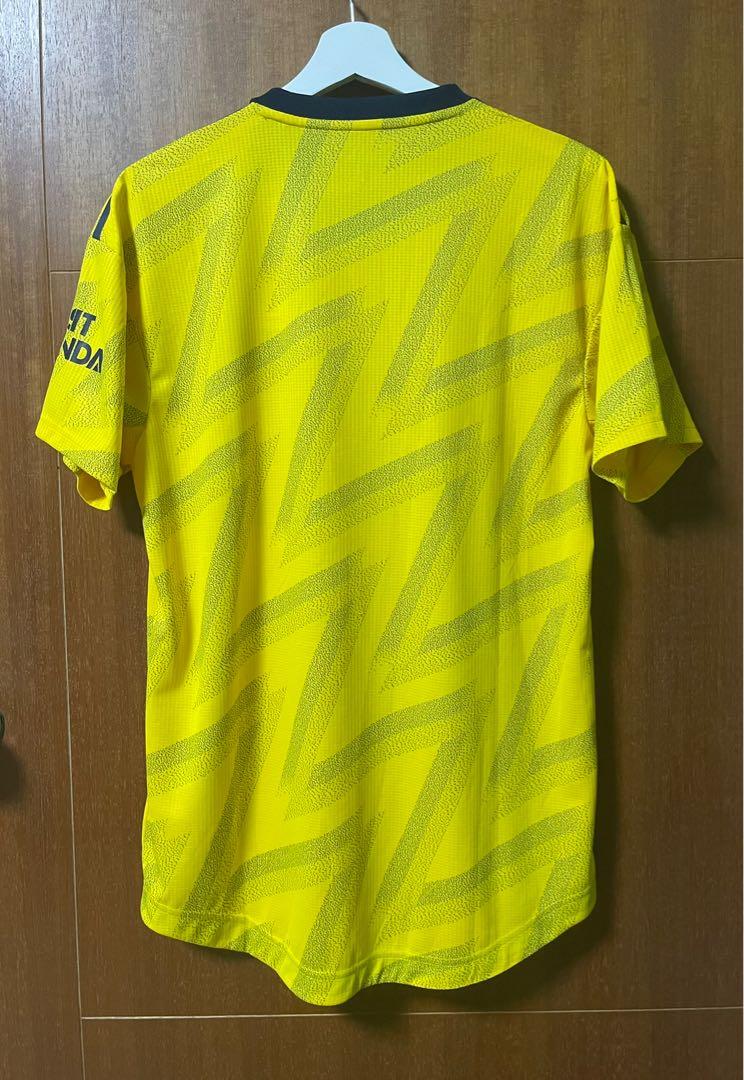 Arsenal 2019/20 Third Mkhitaryan #7 Jersey Name Set-Yellow
