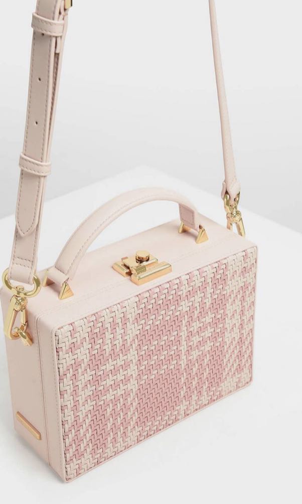 Charles and keith boxy bag sale