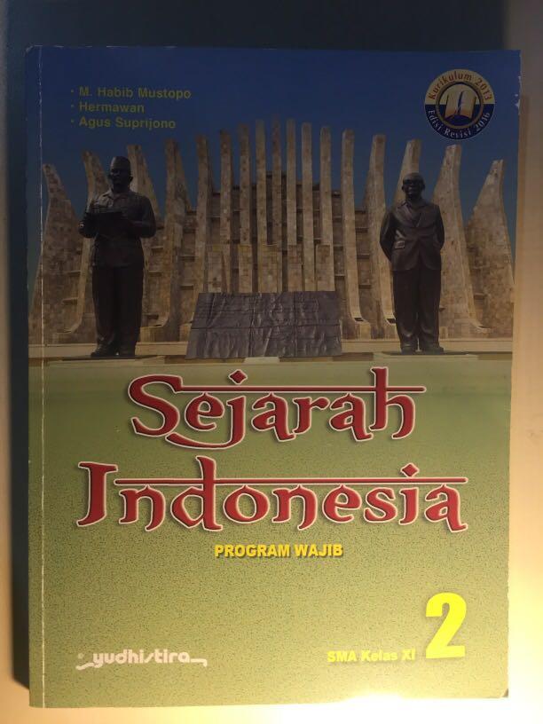 Buku Sejarah Indonesia program wajib SMA Kelas XI 2, Buku & Alat Tulis