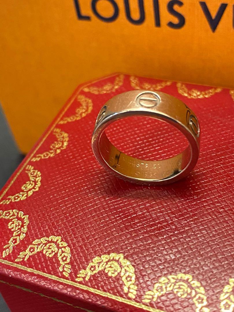 CARTIER LOVE RING Women s Fashion Jewelry Organizers Rings on Carousell