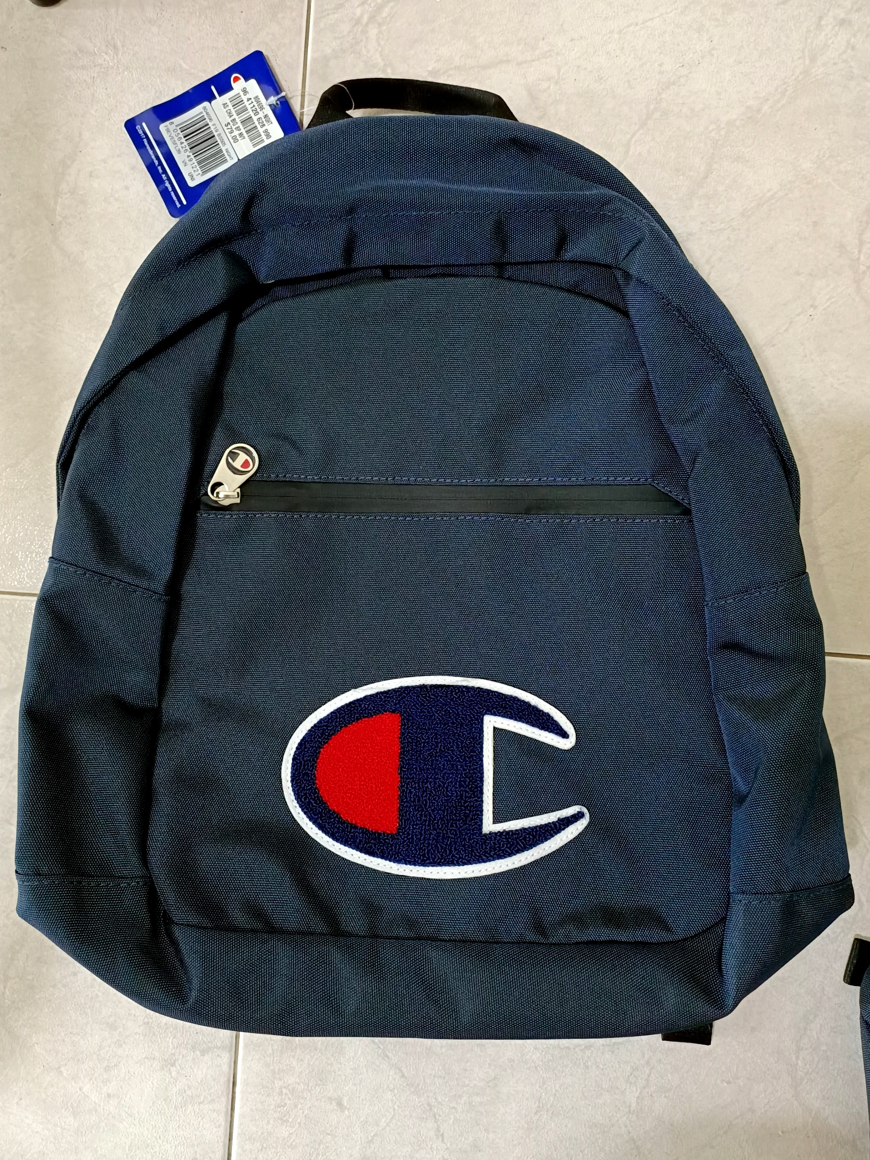 Navy champion backpack discount