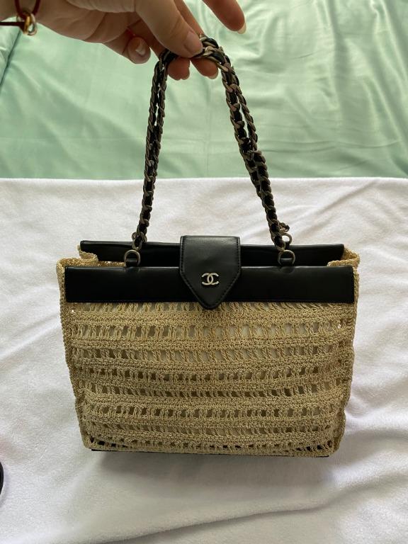 Chanel Woven Basket Mini Bag Luxury Bags Wallets on Carousell