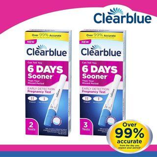 Clearblue 6days sooner pregnancy test