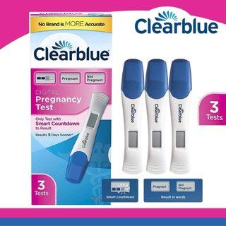 Clearblue Digital pregnancy test with smart countdown