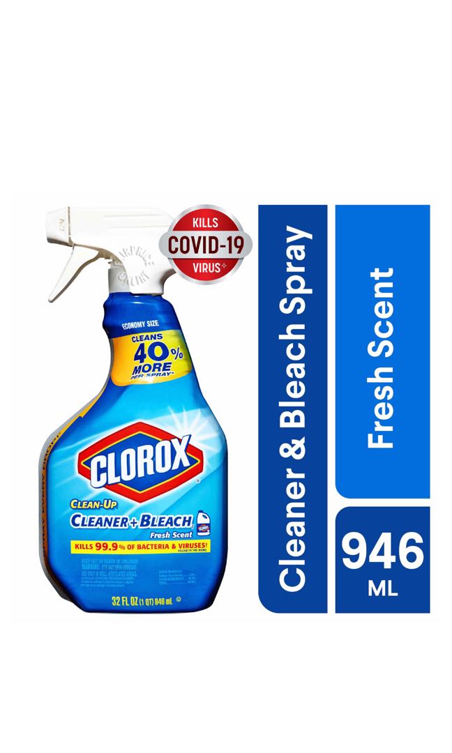 Clorox CleanUp Cleaner+Bleach spray, Furniture & Home Living, Cleaning
