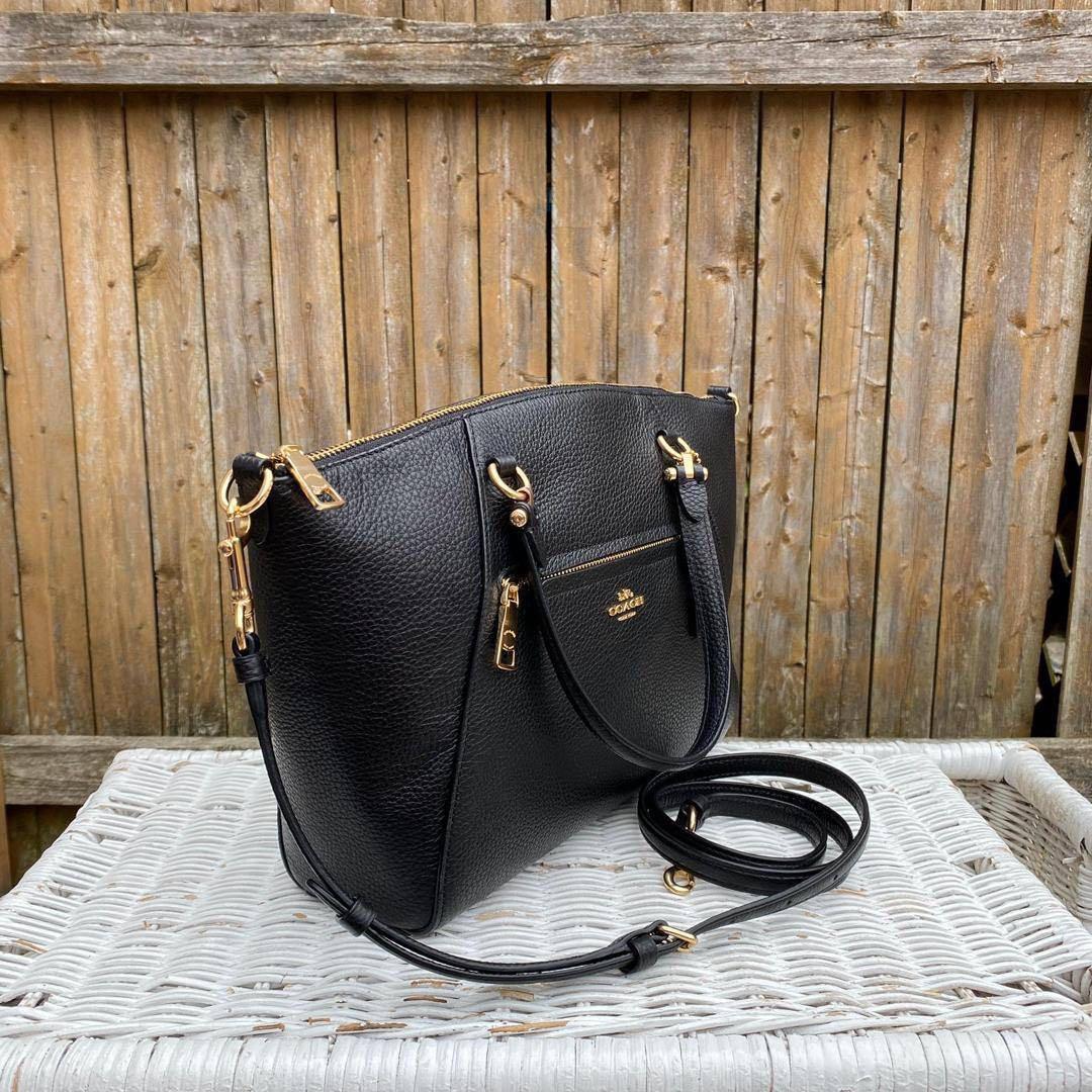 Coach women's pebbled prairie satchel outlet