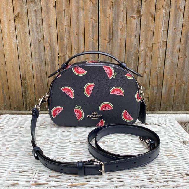 Watermelon print coach purse new arrivals