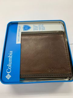 全新美國進口真皮Columbia Wallet 男裝銀包 生日禮物64232372315778110