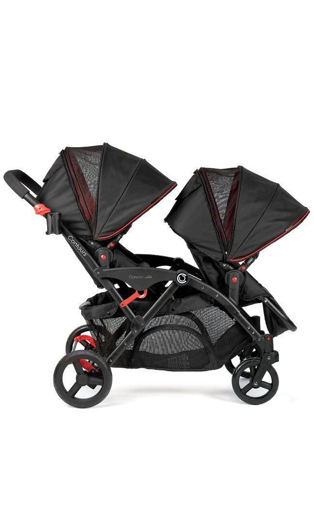 Contours double stroller with car deals seat