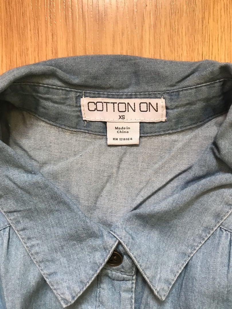 Cotton On Mini Denim Dress (Category: Dresses) located in Las Pinas. Submitted by t_p_a (Listing ID 1105173645, Image 3). Description: Fits XS - S. In excellent condition. .