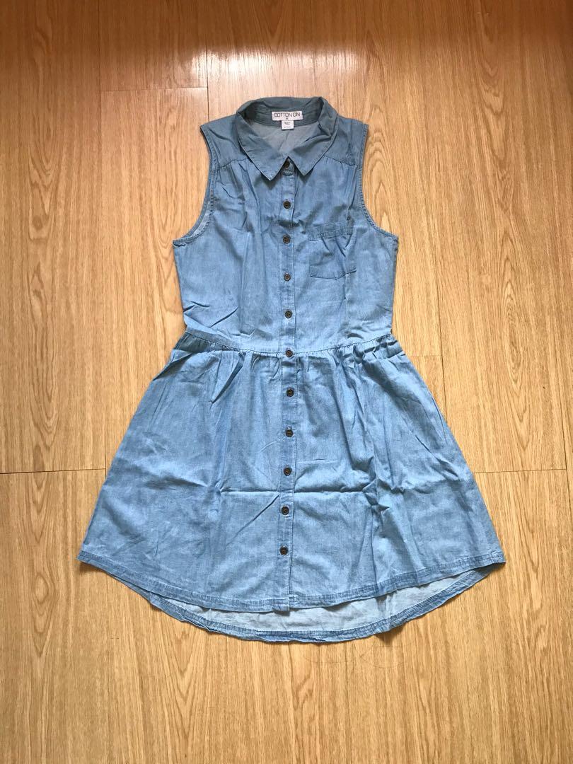 Cotton On Mini Denim Dress (Category: Dresses) located in Las Pinas. Submitted by t_p_a (Listing ID 1105173645, Image 2). Description: Fits XS - S. In excellent condition. .