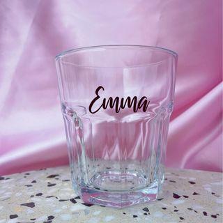 Custom Glass Cup Personalised Mug