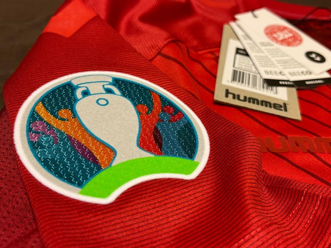 DENMARK HUMMEL AUTHENTIC THIRD KIT EURO 2020 JERSEY - KJÆR PLAYERS ...