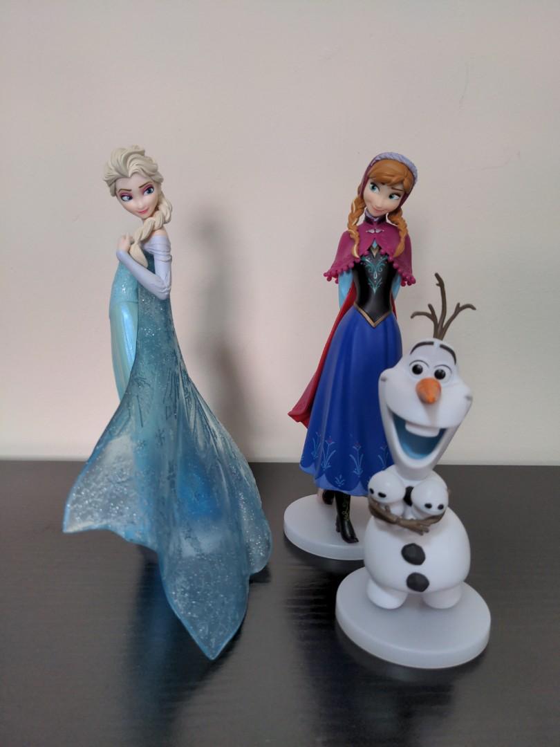 Sega Prize Disney Frozen Anna Elsa Olaf 2 Premium Figur 3 Set JP Sega Prize Disney Frozen Anna Elsa Olaf 2 Premium Figur 3 Set JP
