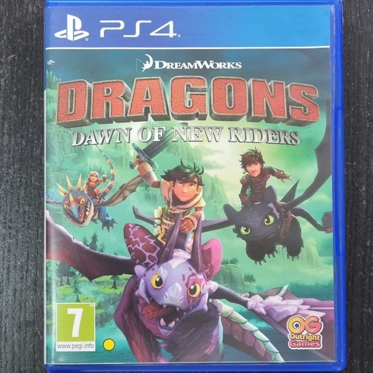 Dragons Dawn of New Riders PS4 game Video Gaming Video Games