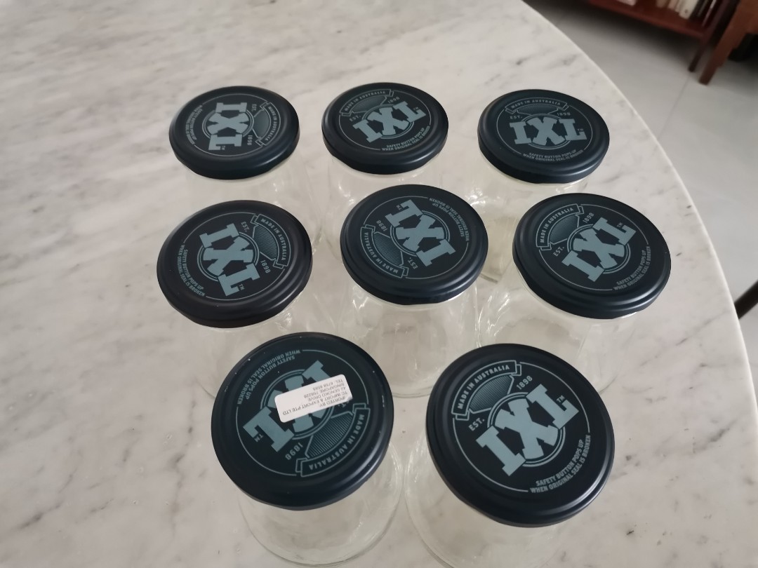 Empty jam bottles, Everything Else on Carousell