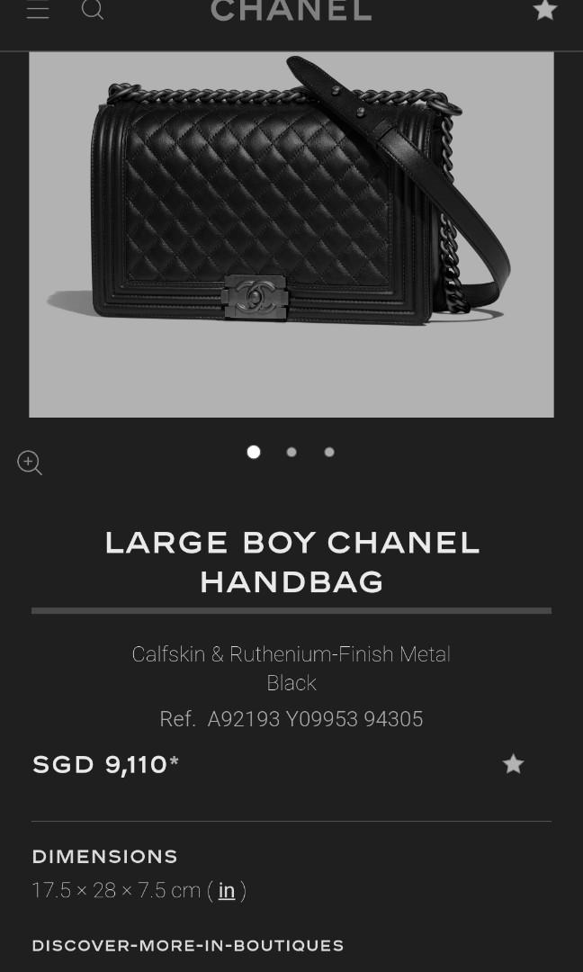 Chanel Boy New Medium Luxury Bags Wallets on Carousell