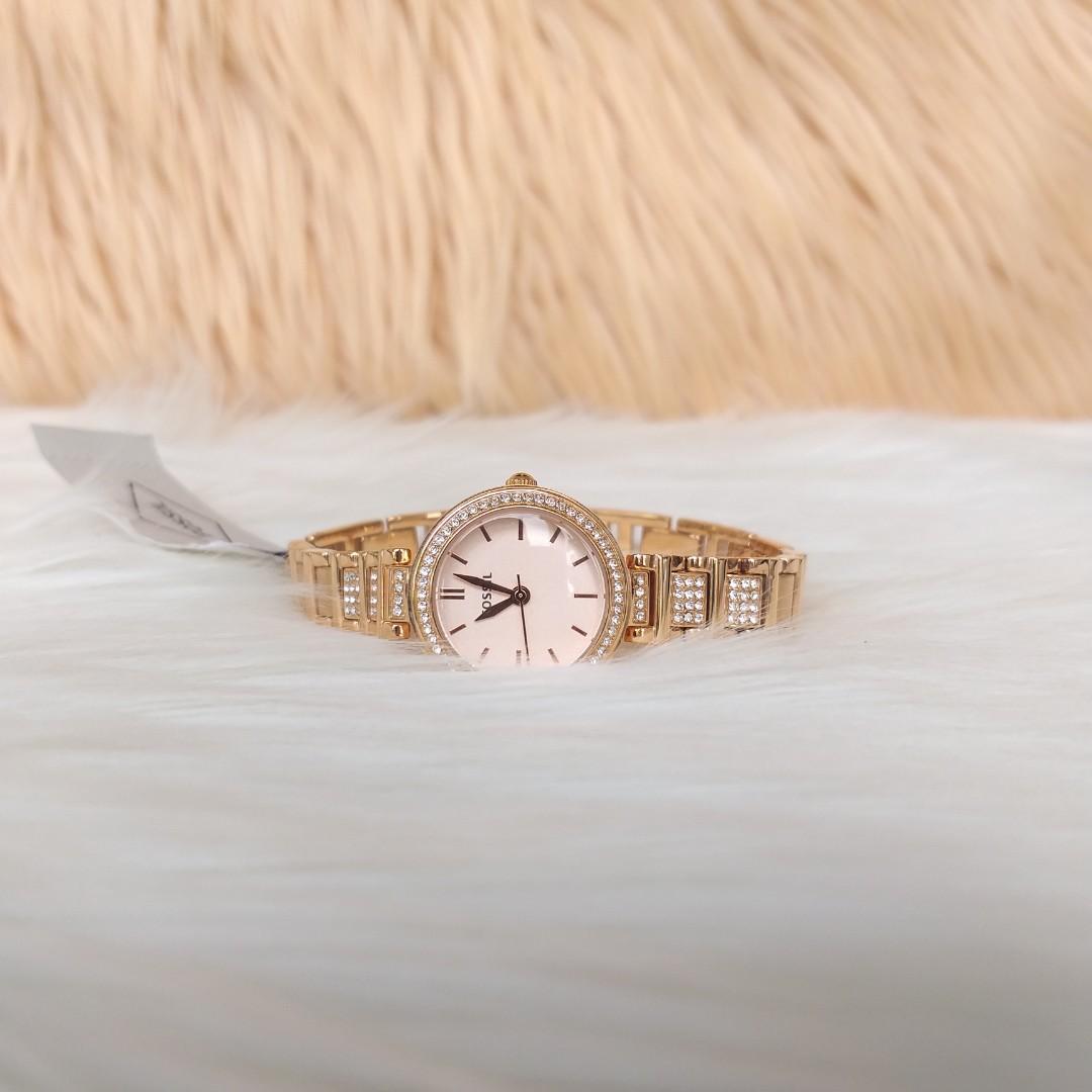 Fossil Karli Mini 24mm Glitz Rose Gold 